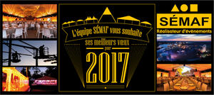 L'équipe SÉMAF vous souhaite ses meilleurs vœux pour 2017 !!!
